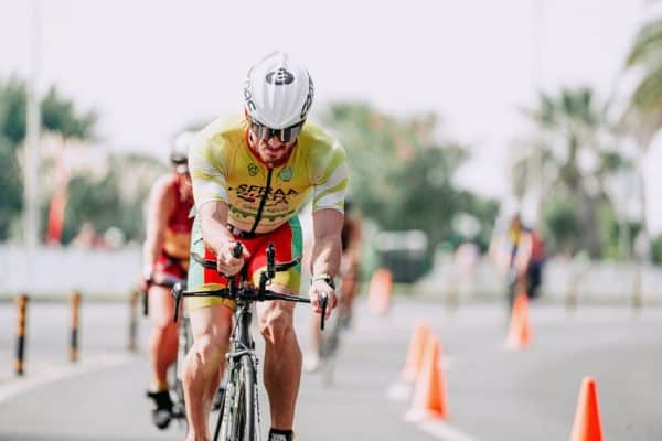 corrida de bicicleta