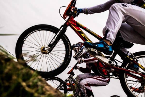 trilha de bicicleta